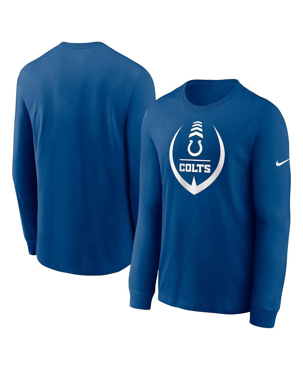

Мужская футболка с длинным рукавом royal indianapolis colts icon legend Nike
