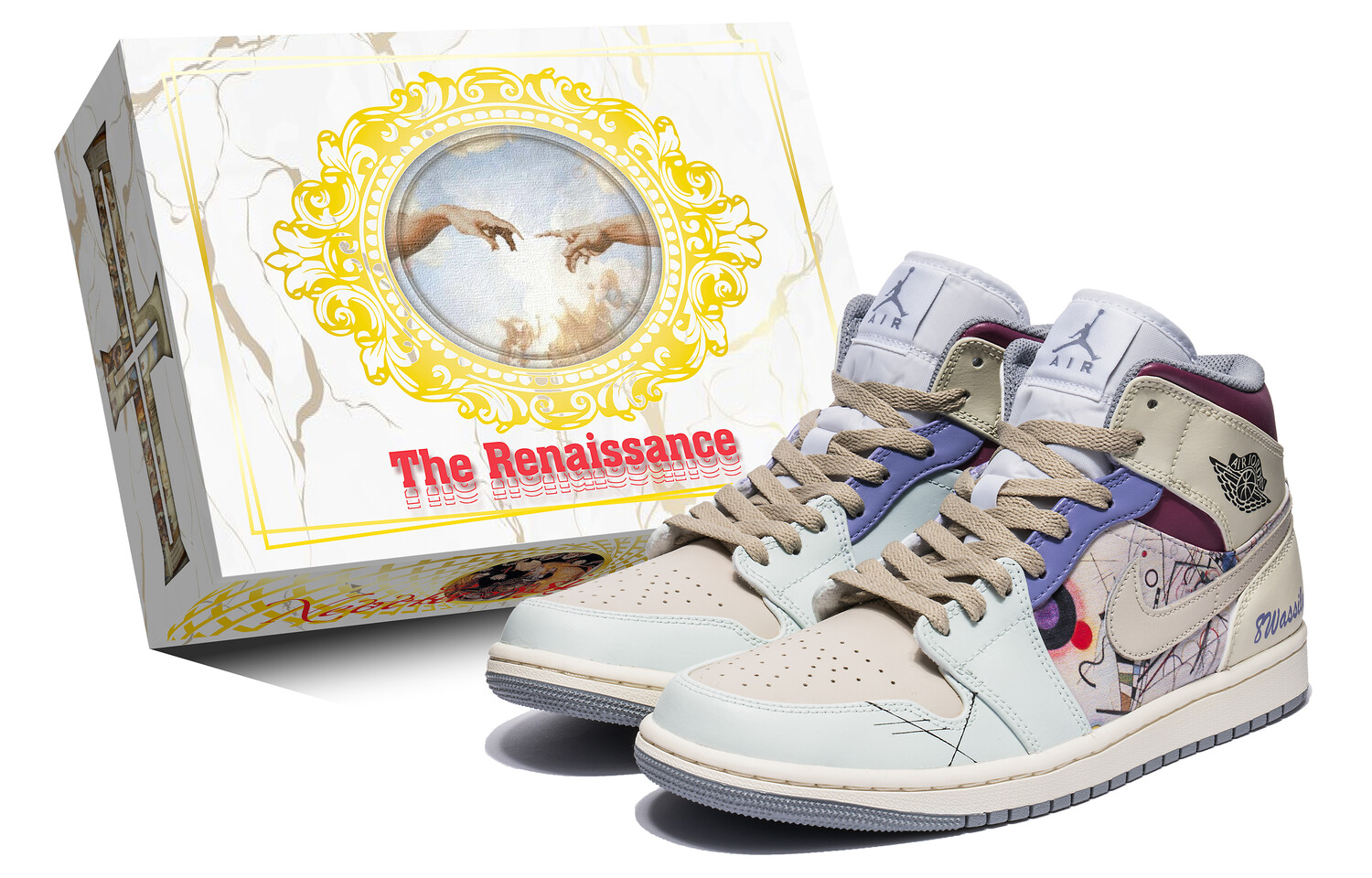 

Jordan Air Jordan 1 винтажные баскетбольные кроссовки мужские, Beige