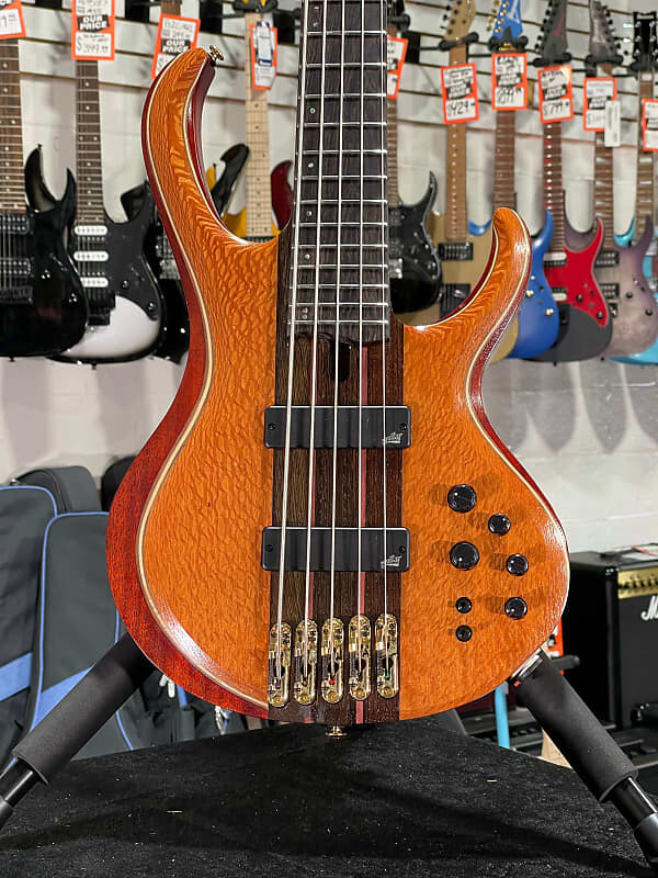 

Басс гитара Ibanez Premium BTB1905LWFNL 5-String Florid Natural | Gig-Bag +
