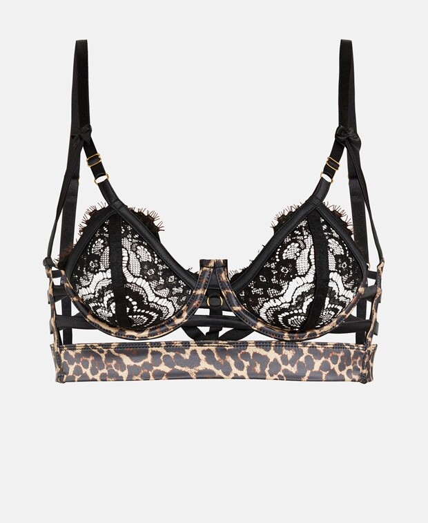 

Бюстгальтер на косточках, чашка BF Hunkemöller, цвет Caviar Black