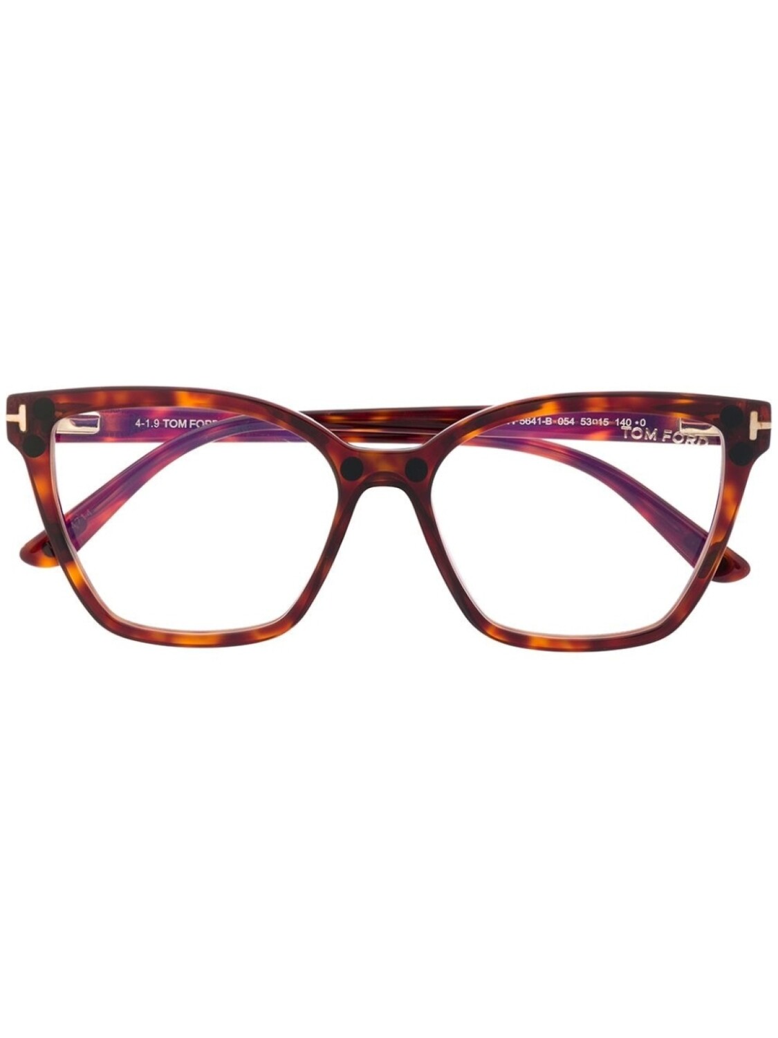 

TOM FORD Eyewear солнцезащитные очки с затемненными линзами, коричневый