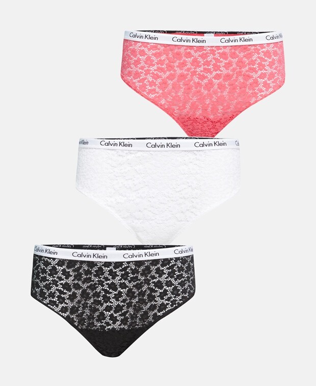 

Трусы, упаковка 3 шт. Calvin Klein Underwear, розовый