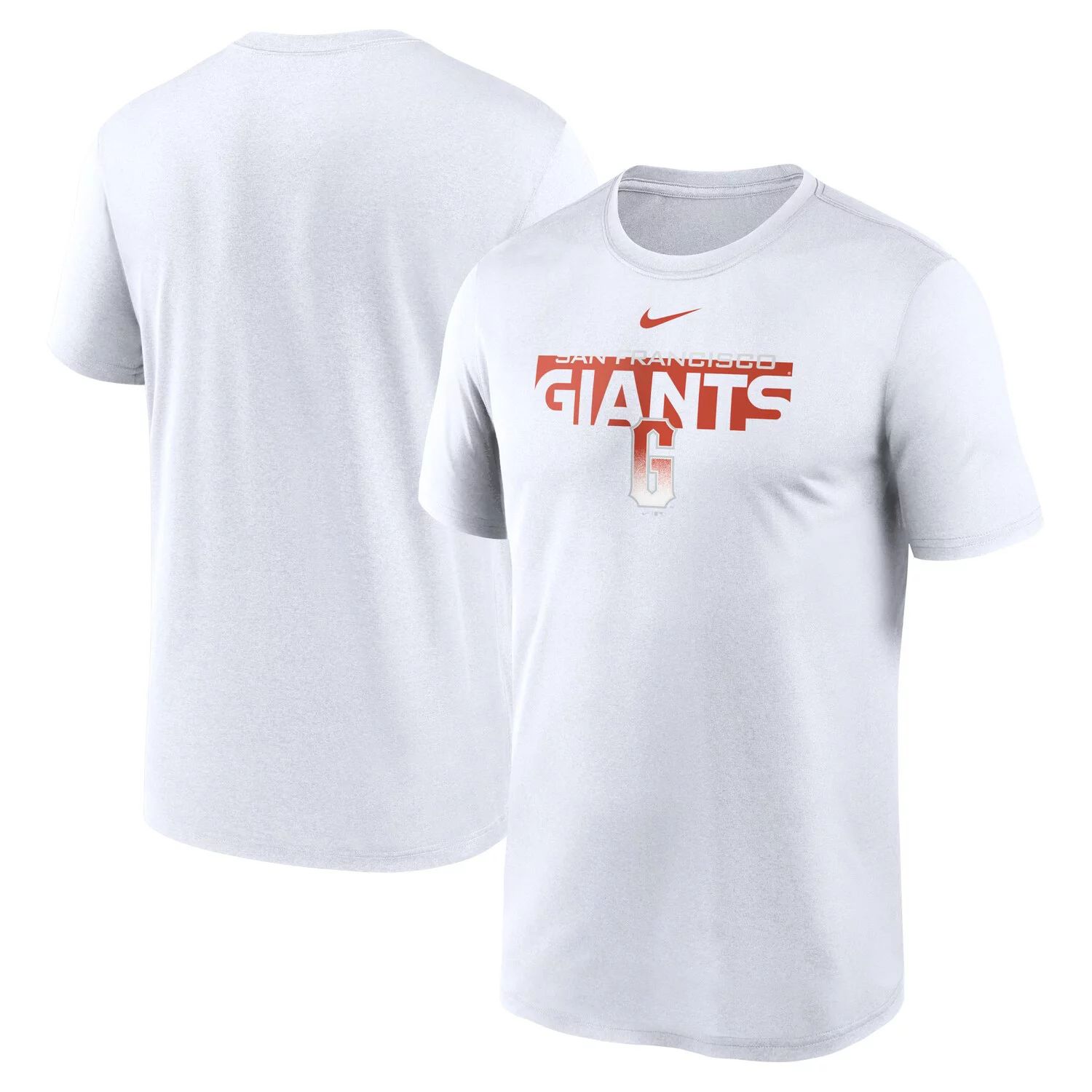 Мужская белая футболка San Francisco Giants 2022 City Connect Legend Performance Nike