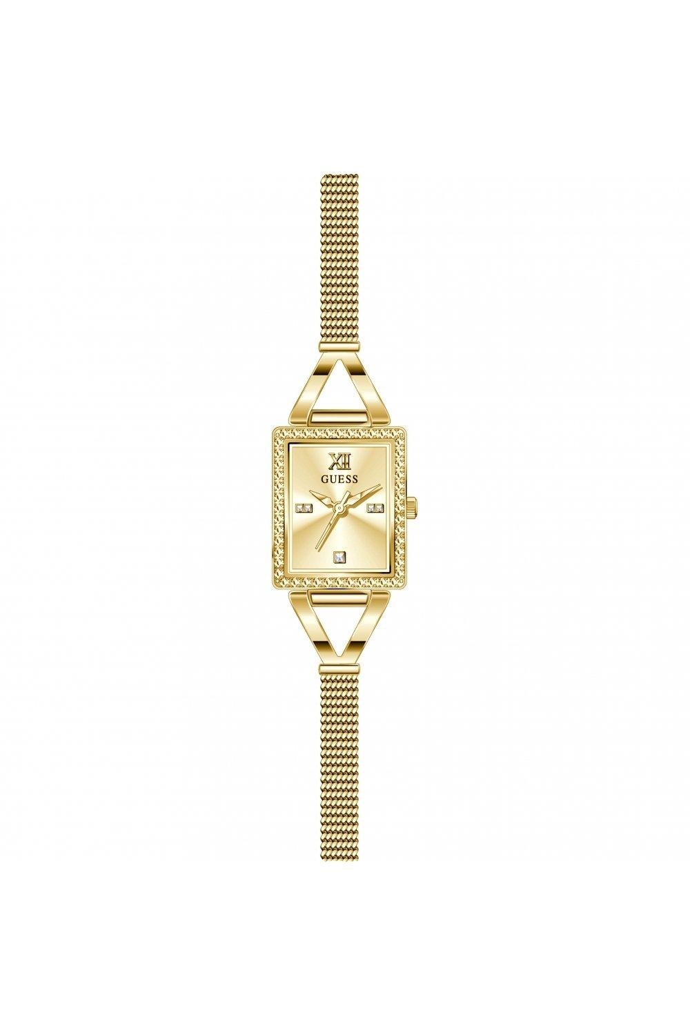 

Модные аналоговые кварцевые часы Grace из нержавеющей стали - Gw0400L2 Guess, золото