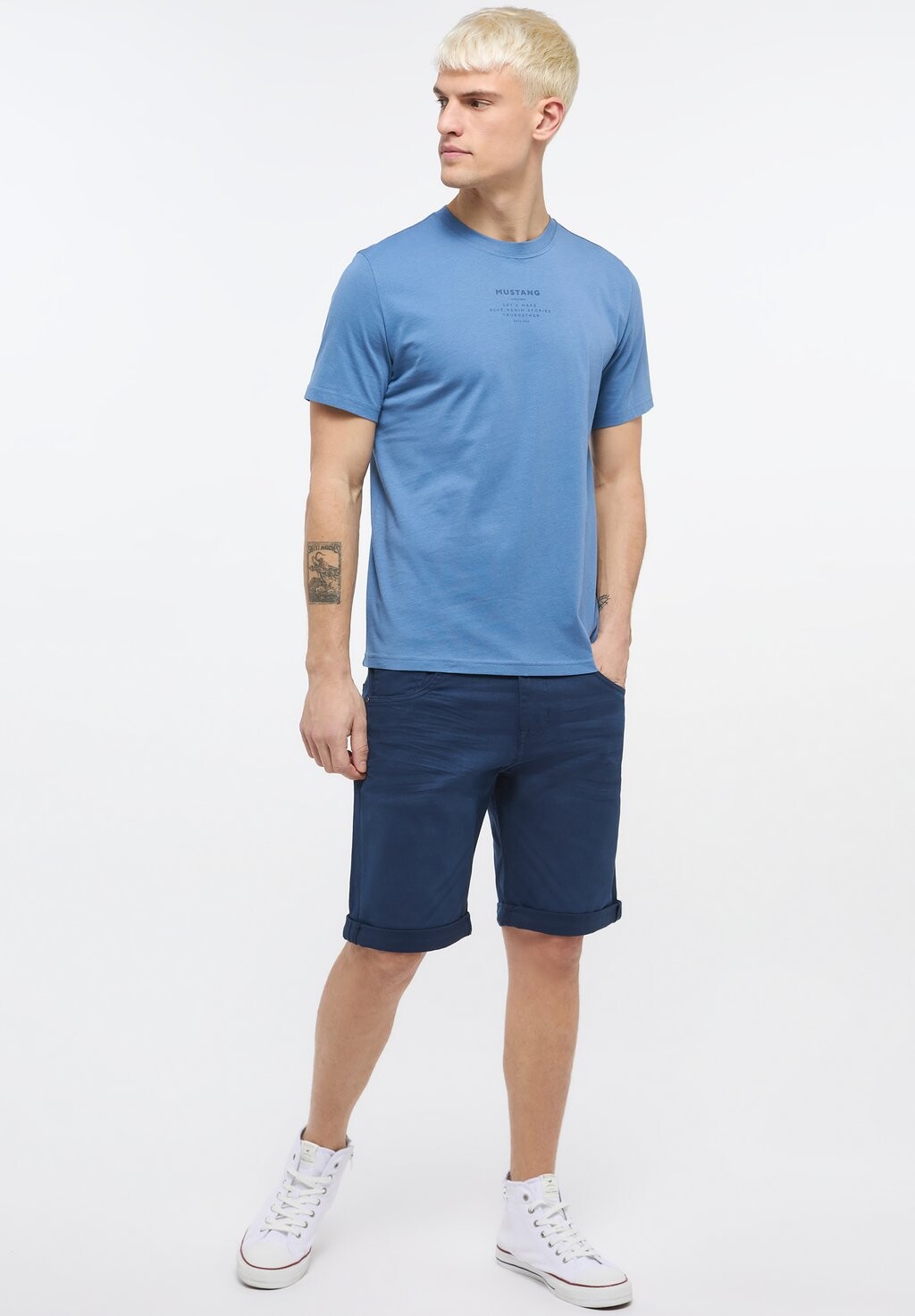 

Джинсовые шорты STYLE CHICAGO Z Mustang, цвет blau