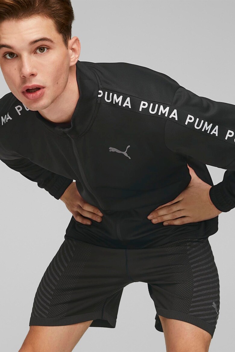 

Флисовый свитшот с логотипом Light Power Puma, черный