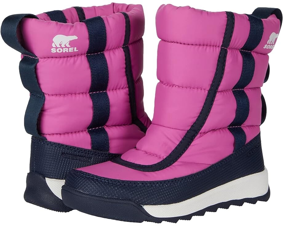 

Ботинки Sorel Whitney II Puffy Mid, цвет Bright Lavender/Collegiate Navy