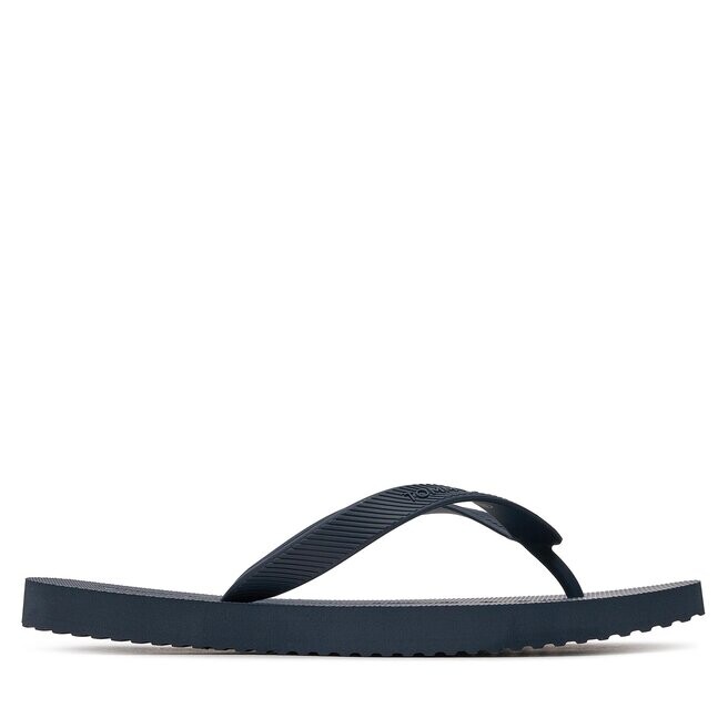 Сандалии Tommy Jeans Tjm Beach Flip Flop EM0EM01392 Dark Night Navy C1G, темно-синий кроссовки tommy jeans tjm slip on canvas color em0em01366 blue c1g темно синий