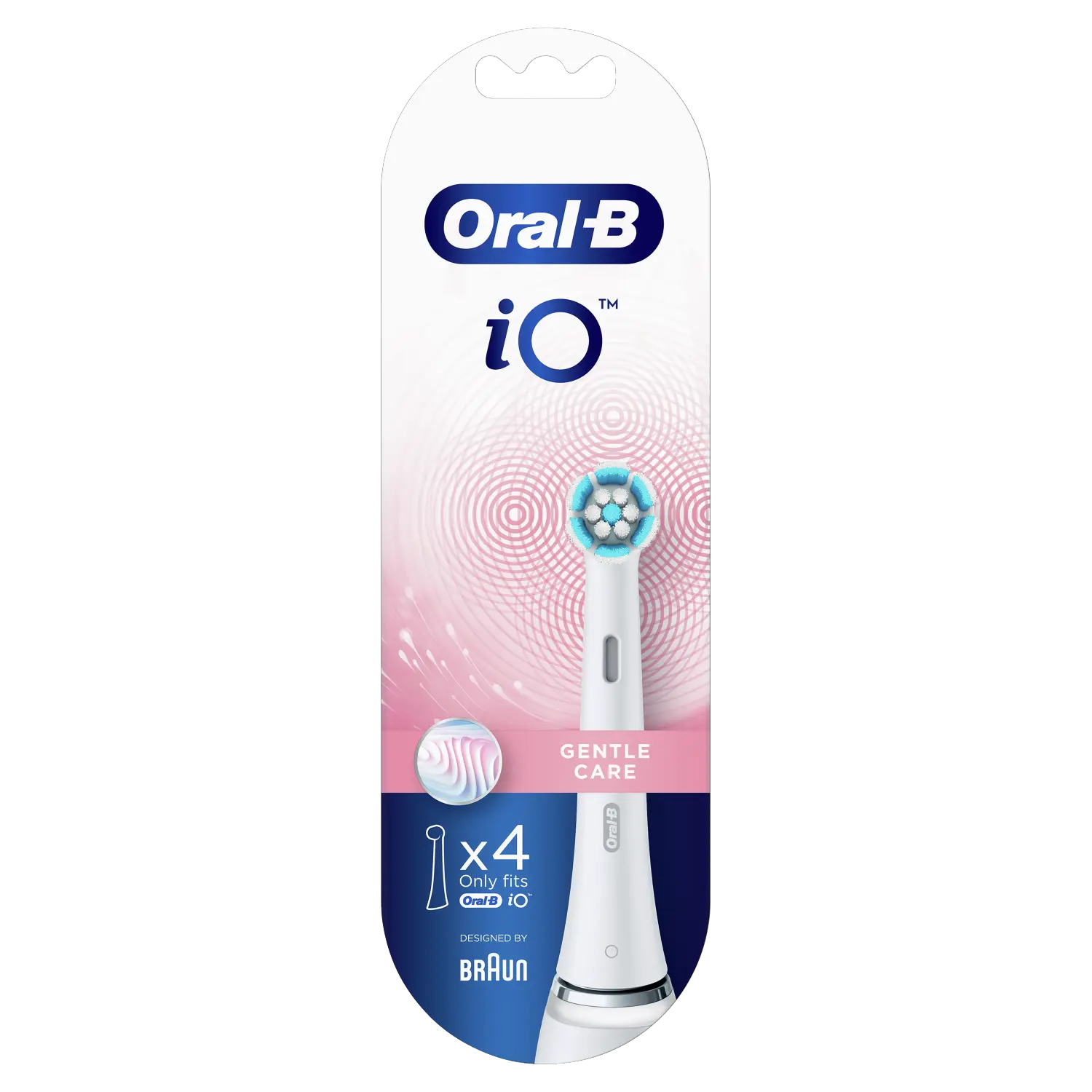 

Oral-B IO Gentle Care магнитные насадки для зубных щеток, 4 шт/1 упаковка