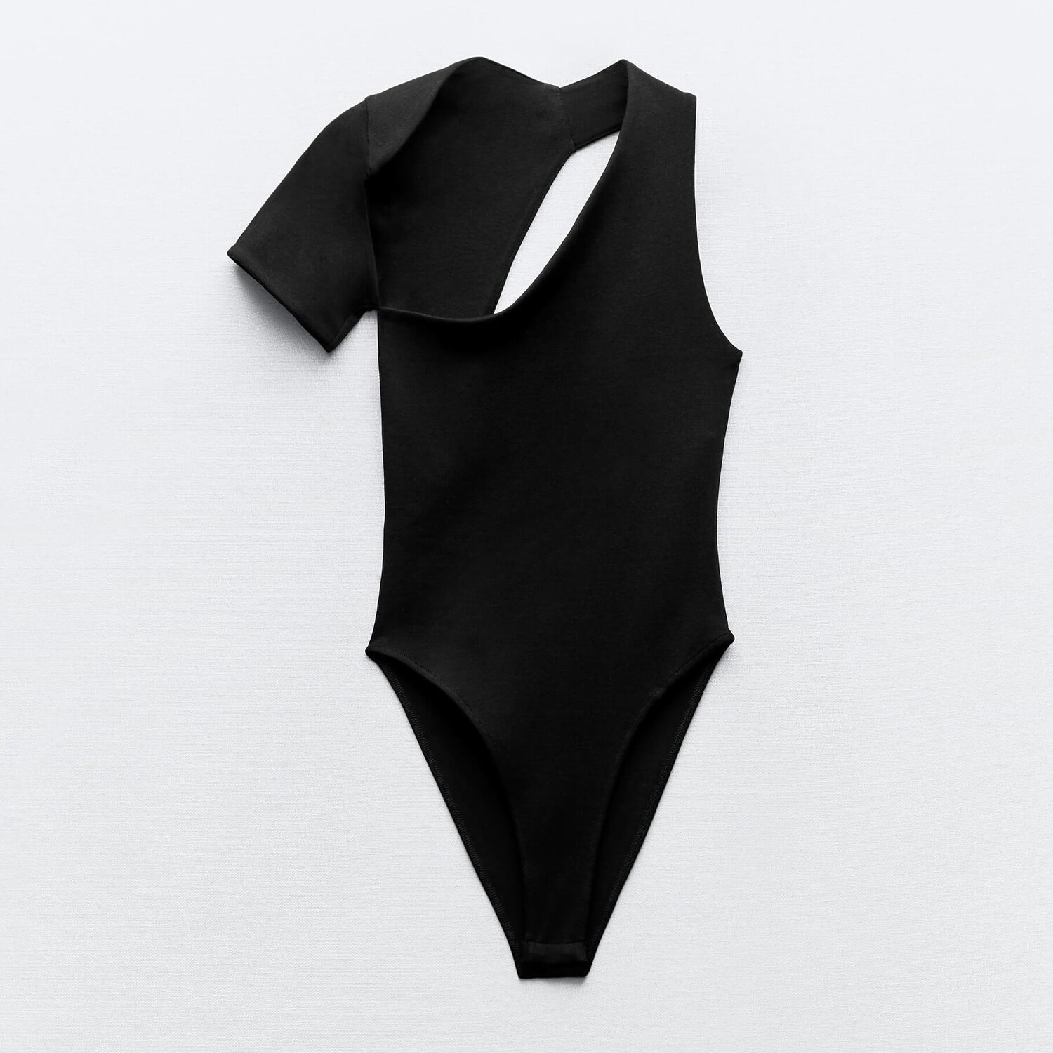 

Боди Zara Asymmetric Cut Out, черный