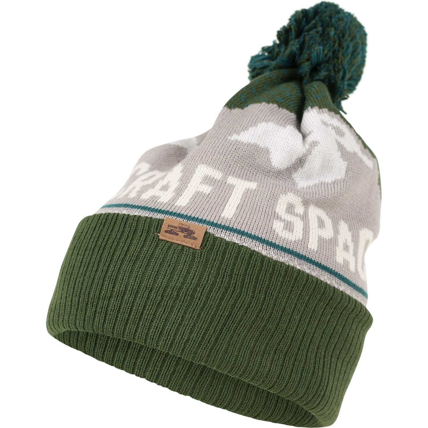 

Космический корабль Mountain Pom Beanie, лесной
