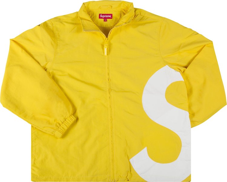 Куртка Supreme S Logo Track Jacket 'Yellow', желтый куртка palace gone fishing jacket yellow желтый