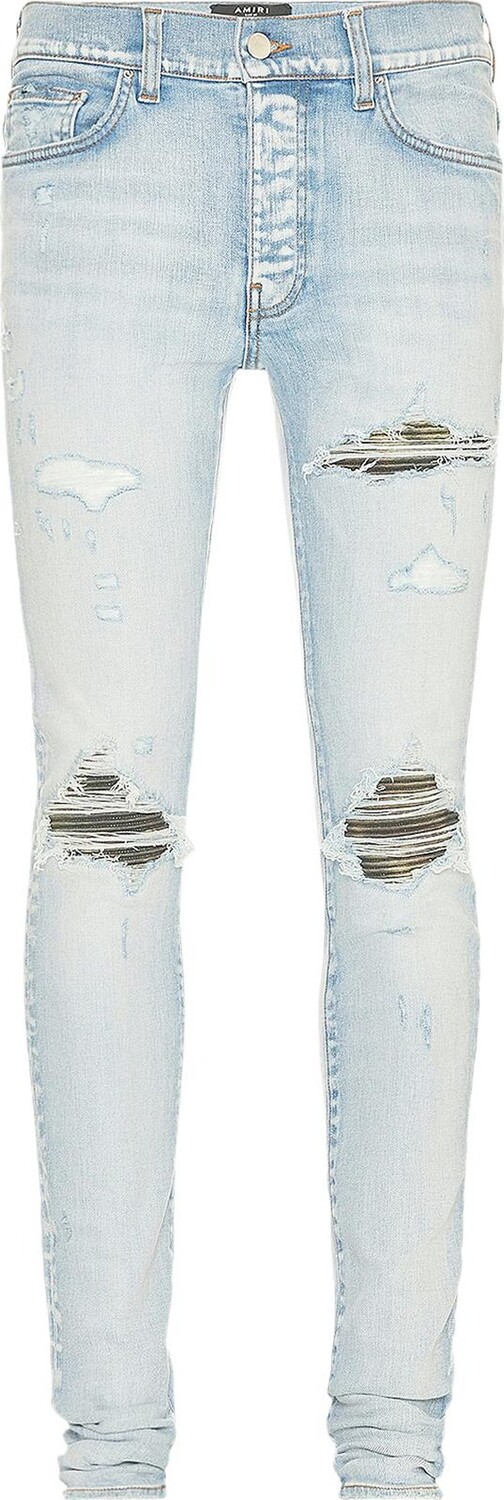 

Джинсы Amiri MX1 Tie Dye Camo Jean 'Light Indigo', синий