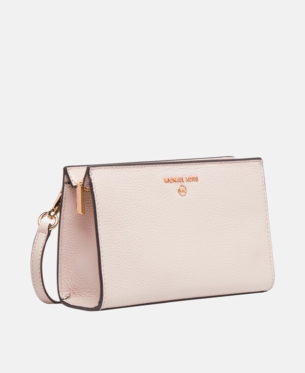 

Кожаная сумка-мессенджер Michael Michael Kors, мягкий бежевый