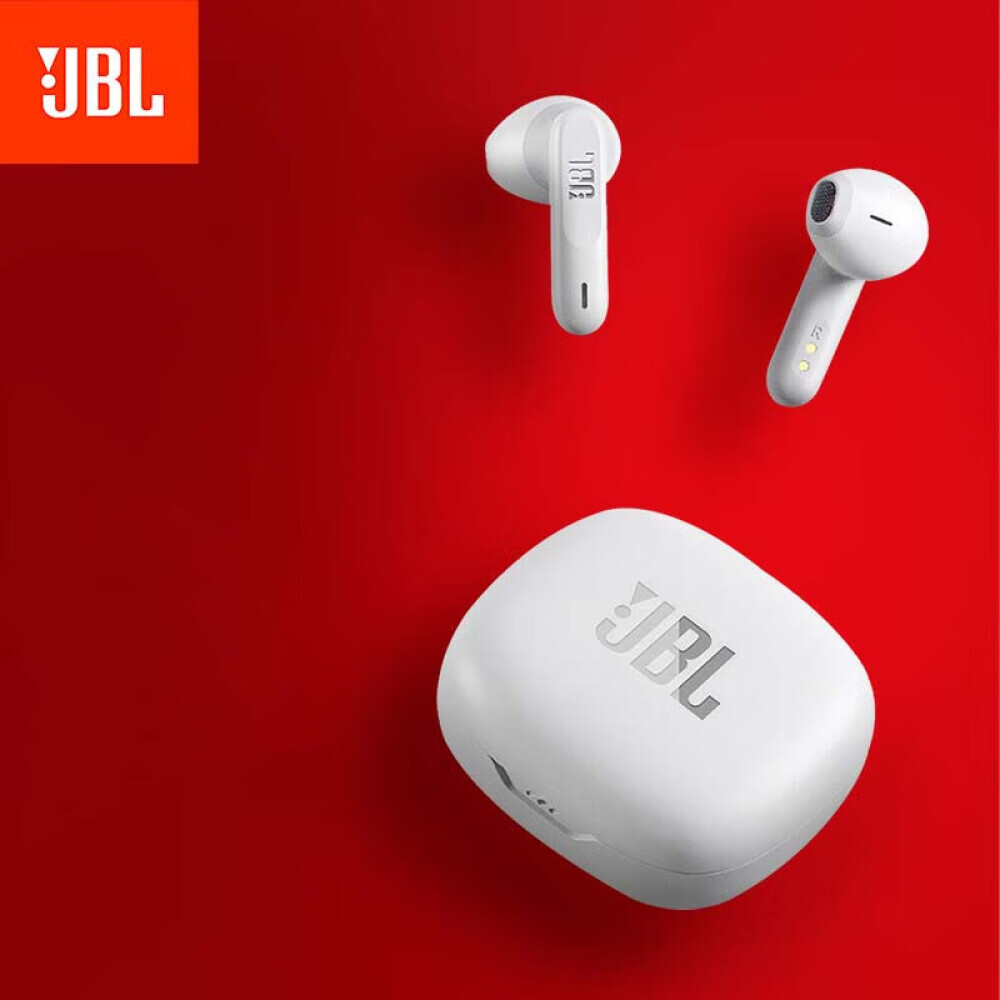 

Bluetooth-гарнитура JBL Wave FLEX true с шумоподавлением, жемчужно-белый