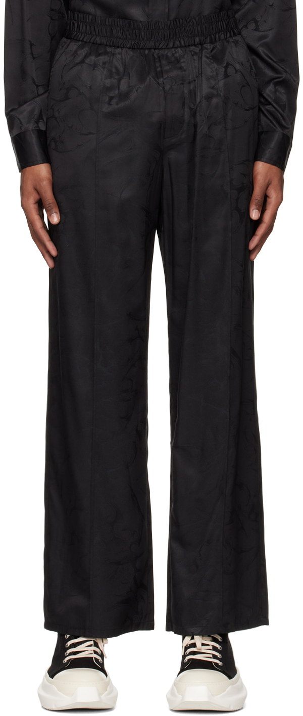 Черные свободные брюки Han Kjobenhavn брюки han kjobenhavn повседневные прямой силуэт размер xxl черный
