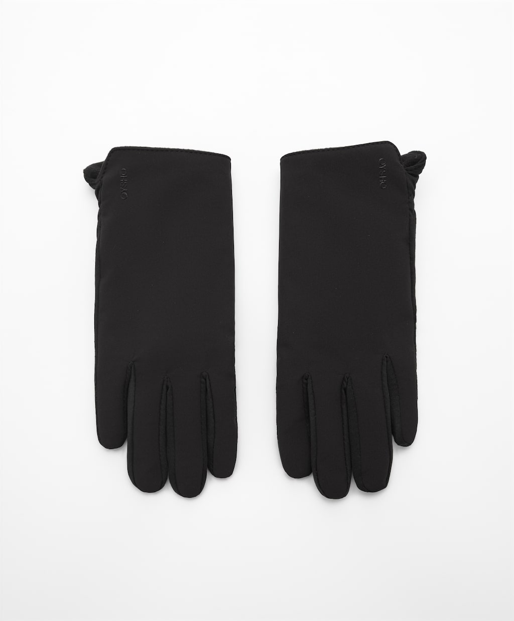 Перчатки Oysho Primaloft, черный