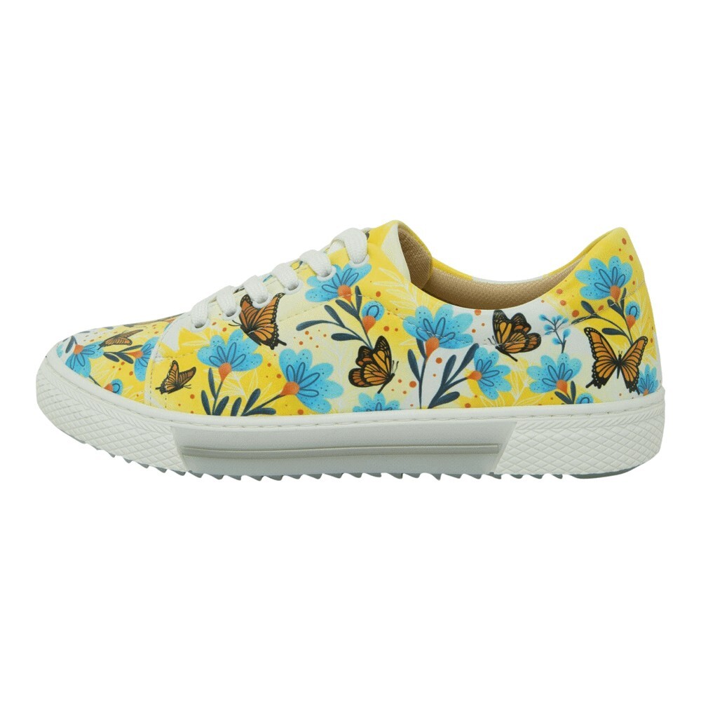 

Кроссовки Mumka Flowers In Yellow, multicolor
