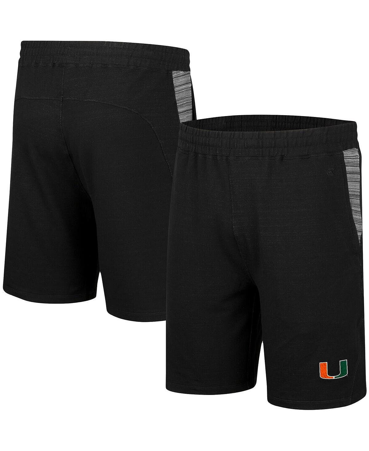 

Мужские черные шорты miami hurricanes wild party Colosseum, черный