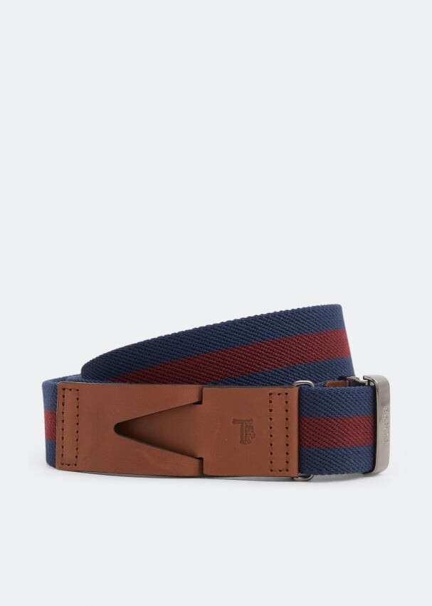 

Ремень TOD'S Greca canvas belt, разноцветный
