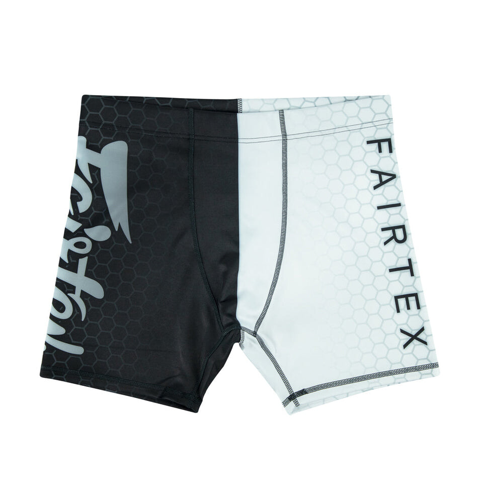 

Компрессионные шорты Fairtex Vale Tudo CP7, размер XXL, черный/белый