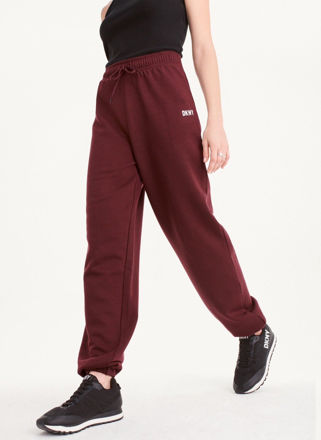 

Джоггеры с металлическим логотипом DKNY, Коричневый