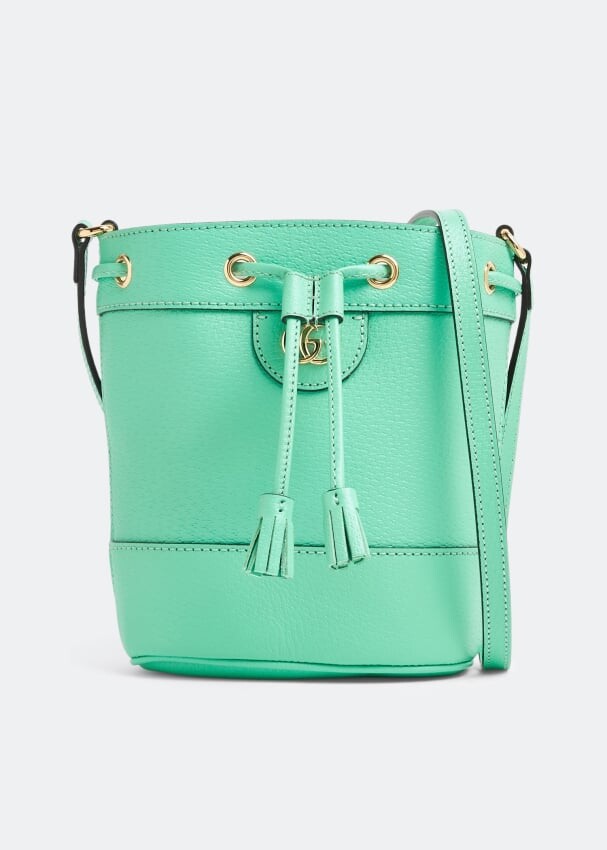 

Сумка GUCCI Ophidia mini bucket bag, зеленый