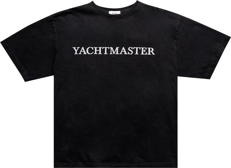

Футболка Rhude Yachtmaster Tee 'Vintage Black', черный