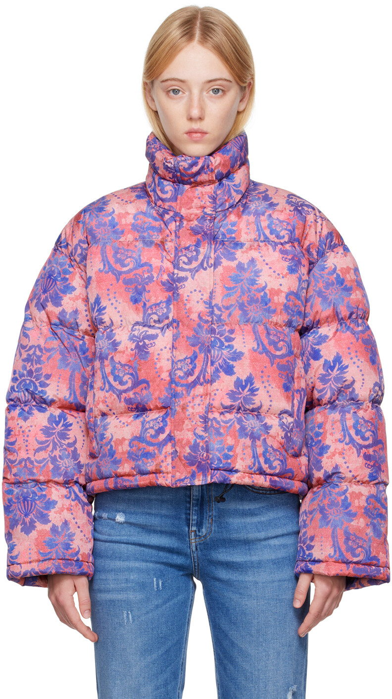 

Розовый гобеленовый жакет Versace Jeans Couture