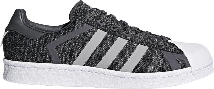 Кроссовки Adidas White Mountaineering x Superstar 'Core Black', черный - фото