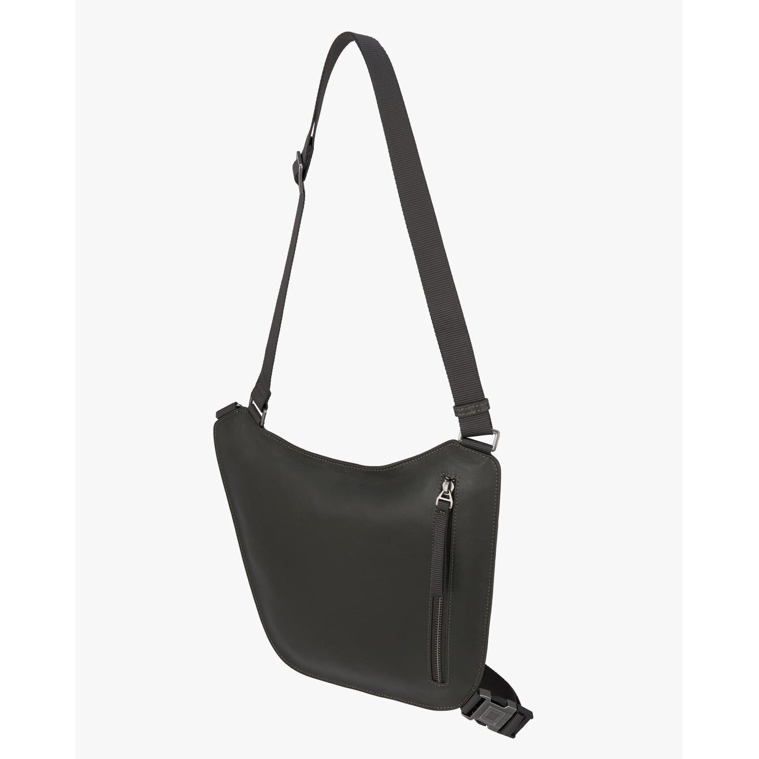 

Сумка через плечо Zara LTHR CRSSBD BG SRPLS, хаки