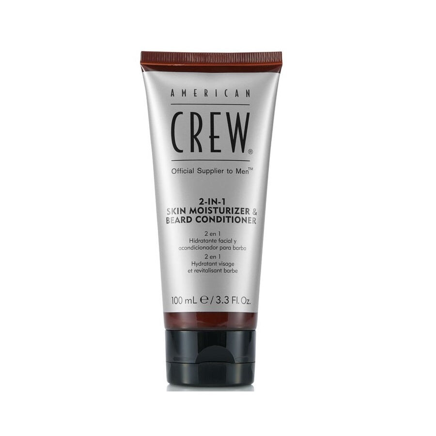 

American Crew 2-в-1 Увлажняющее средство для кожи и Кондиционер для бороды Питательный крем для лица и бороды 2-в-1 100мл