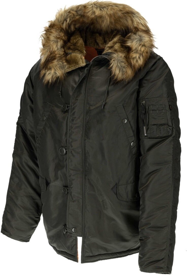 

Куртка Alpha Industries N3B VF 59, коричнево-антрацитовая