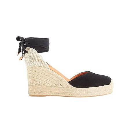 

Эспадрильи 8 by Yoox Suede Essential Wedge, черный