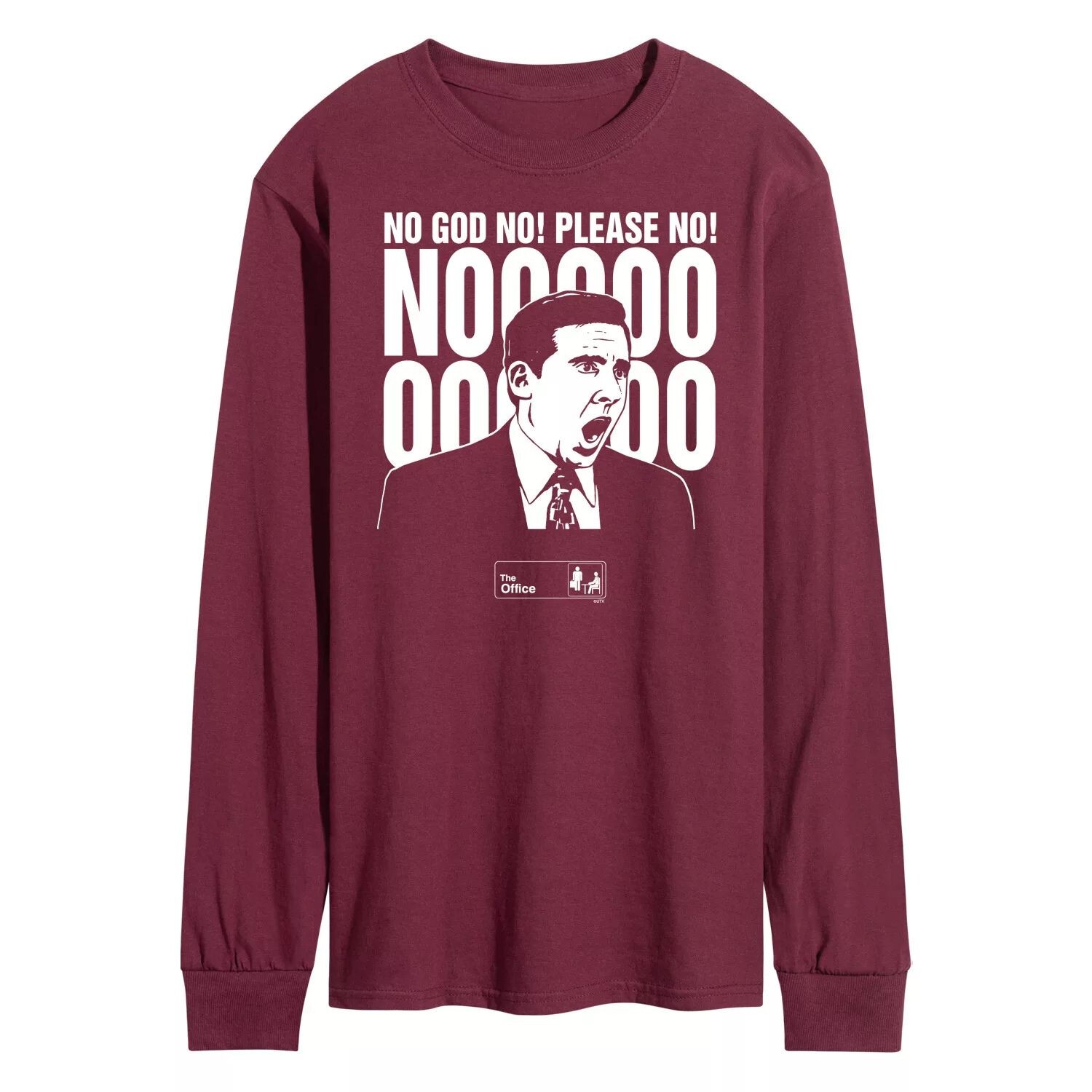 

Мужская футболка The Office No God Please No Tee Licensed Character