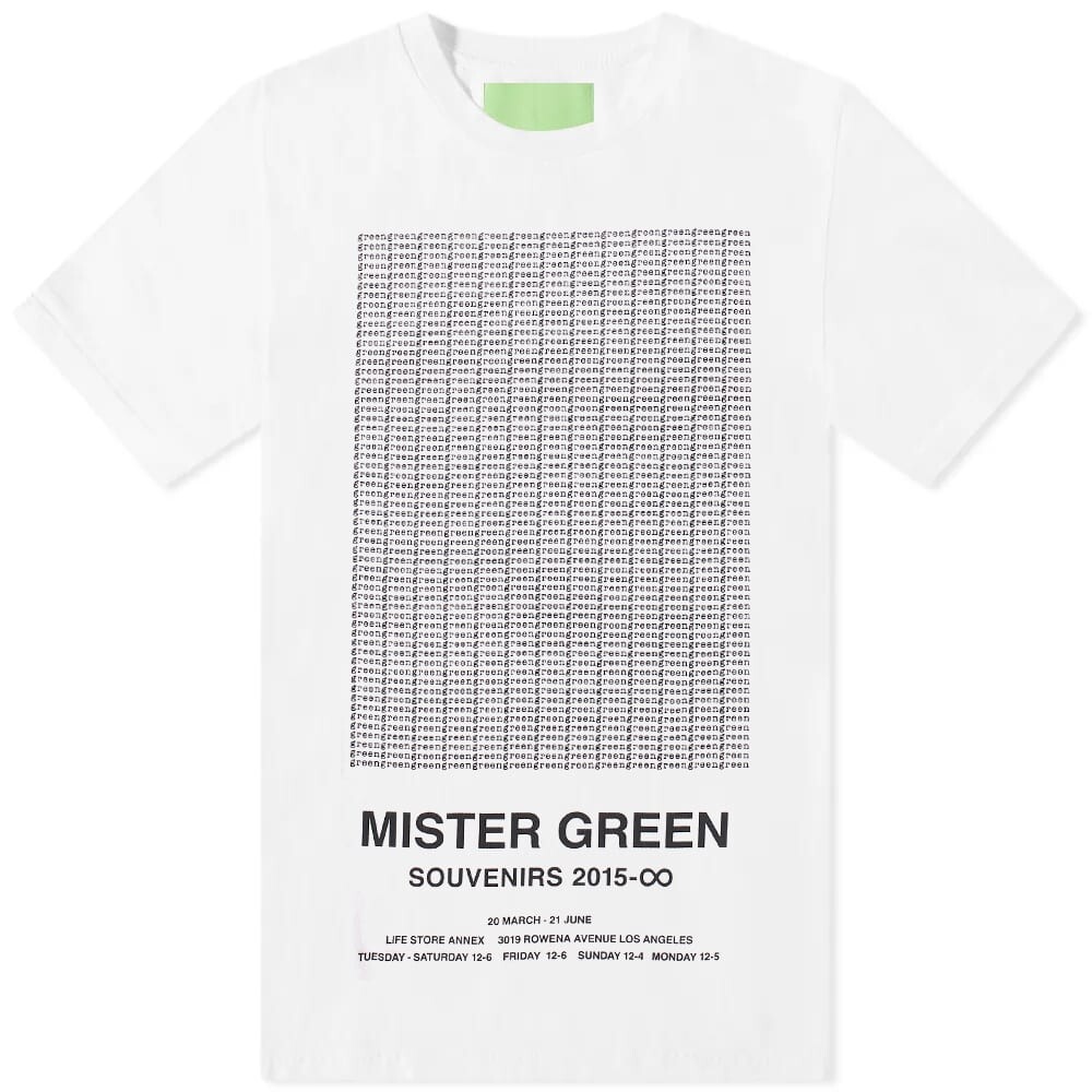

Футболка Mister Green Poetry Tee, Серый