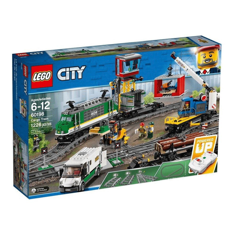 конструктор lego city 7939 грузовой поезд 839 дет Конструктор LEGO City 60198 Грузовой поезд