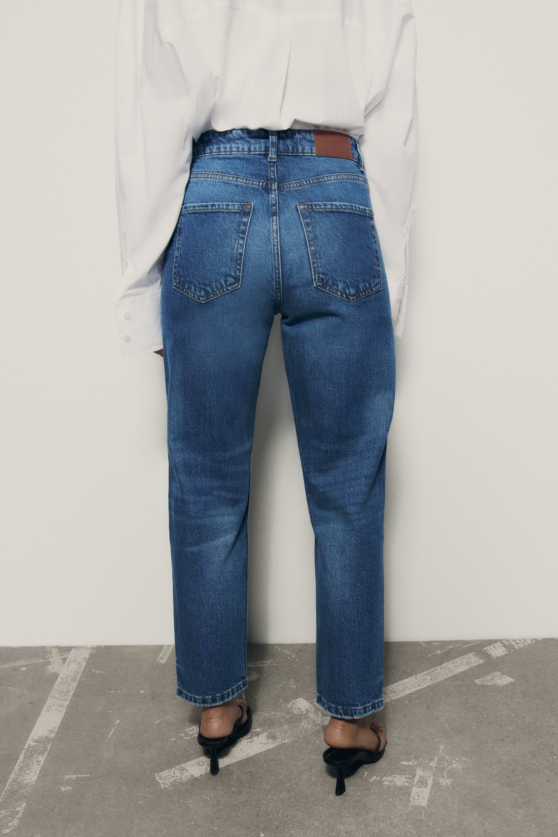 Jeans z1975 clearance mom fit zara