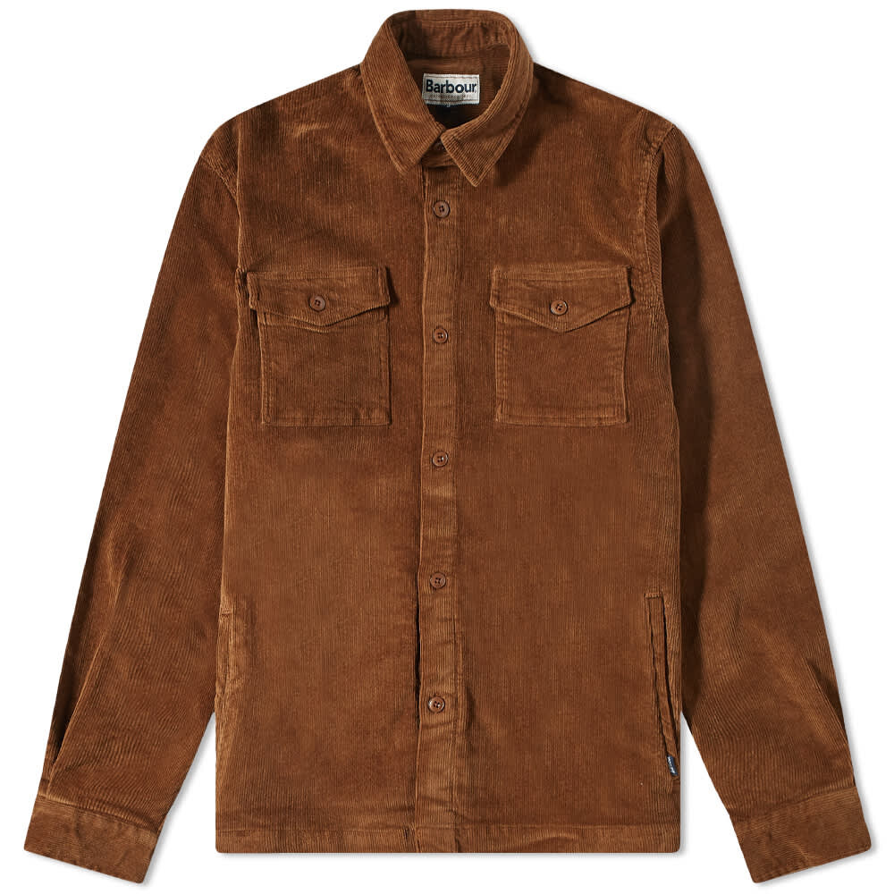 

Вельветовая рубашка Barbour, Коричневый