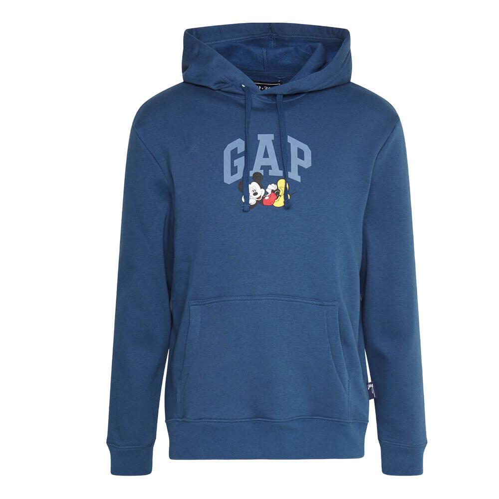 

Толстовка Gap Disney Logo Hood Unisex, синий