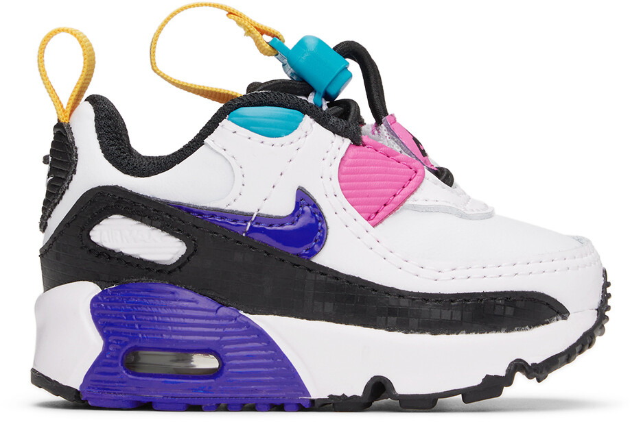 

Белые кроссовки Baby Air Max 90 Toggle Nike