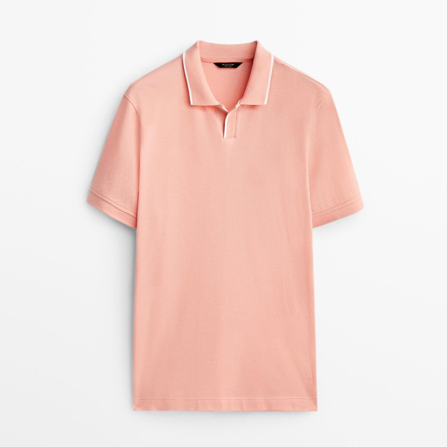 

Футболка-поло Massimo Dutti, лососевый