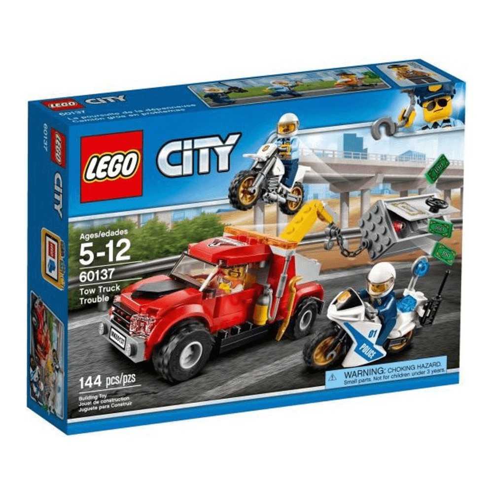 Конструктор LEGO City 60137 Побег на буксировщике - фото