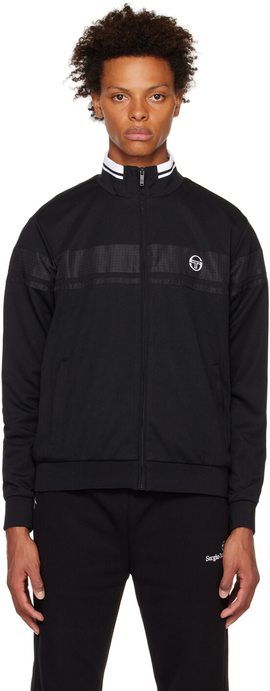 

Черный - Теннисная спортивная куртка Young Line Sergio Tacchini