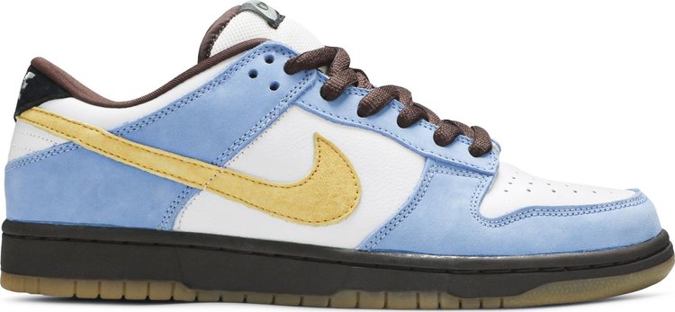 Лимитированные кроссовки Nike Dunk Low Pro SB 'Homer', белый - фото