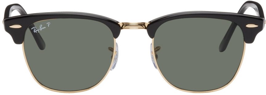 

Черные солнцезащитные очки Clubmaster Ray-Ban