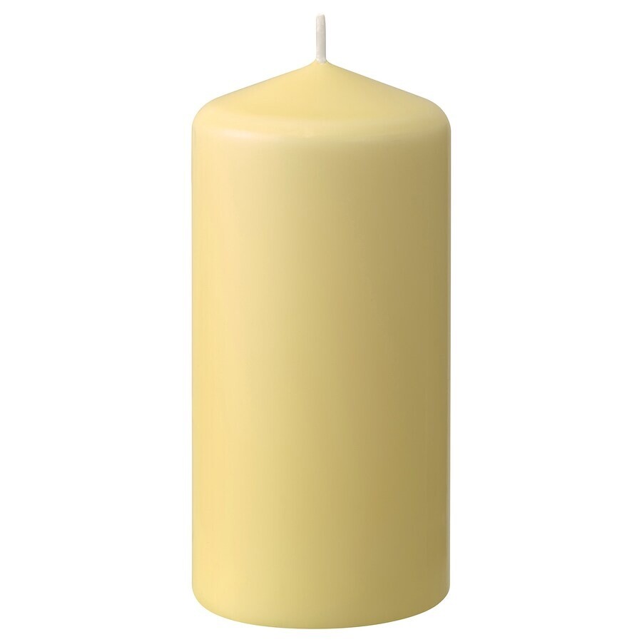 

Свеча Ikea Dagligen 14 см, светло-желтый