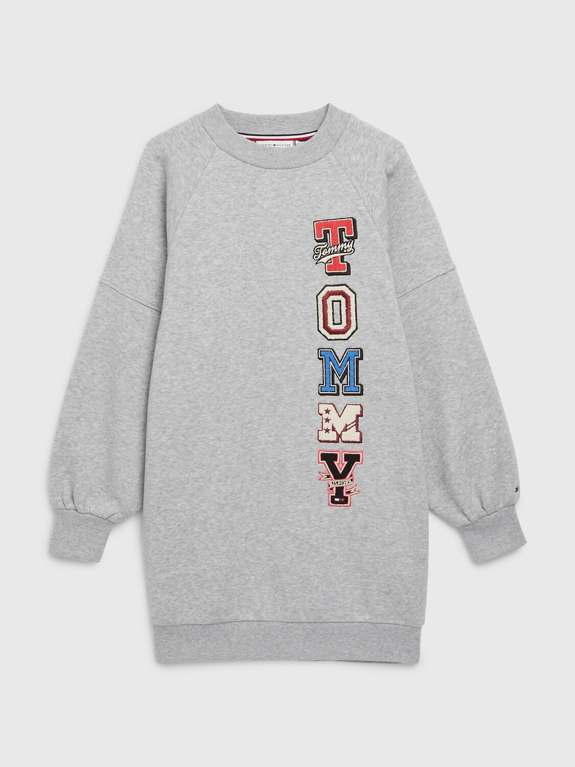 

Детское платье с логотипом Tommy Hilfiger, светло-серый вереск
