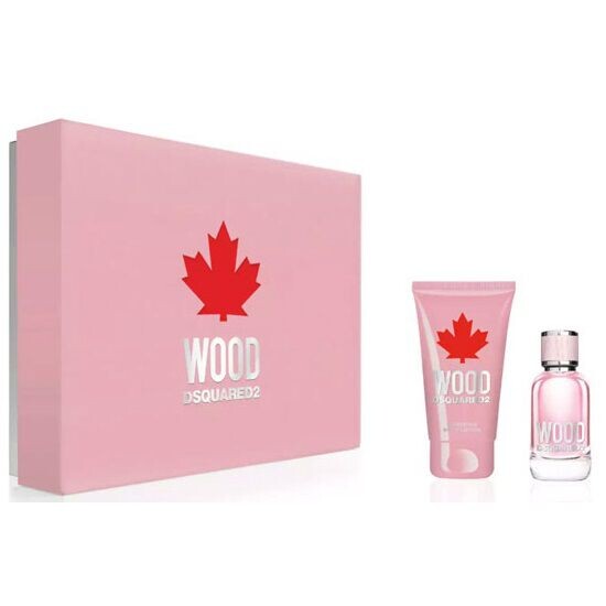 

Dsquared2 Wood Pour Femme женский набор: туалетная вода, 100 мл + лосьон для тела, 150 мл