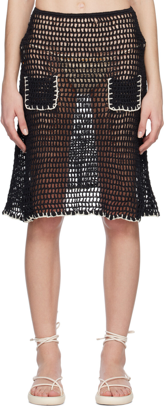 

SSENSE Exclusive Black Pasir Cover Up Akoia, Коричневый